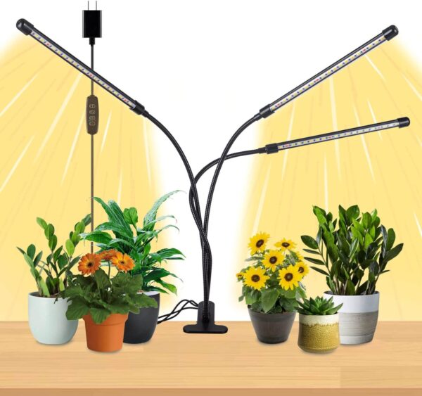 3-head ClipOn LED Grow Light