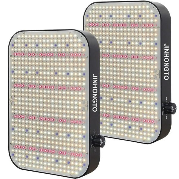 JINHONGTO 2Pack CR600 600W LED Grow Light