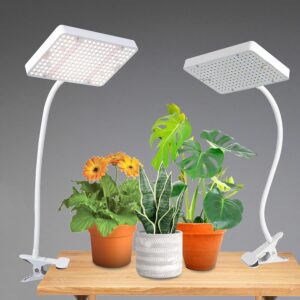 JINHONGTO 2-Pack Clip On Grow Light