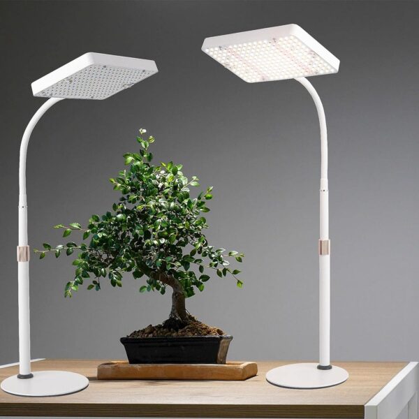 JINHONGTO 2Pack Desk LED Grow Light